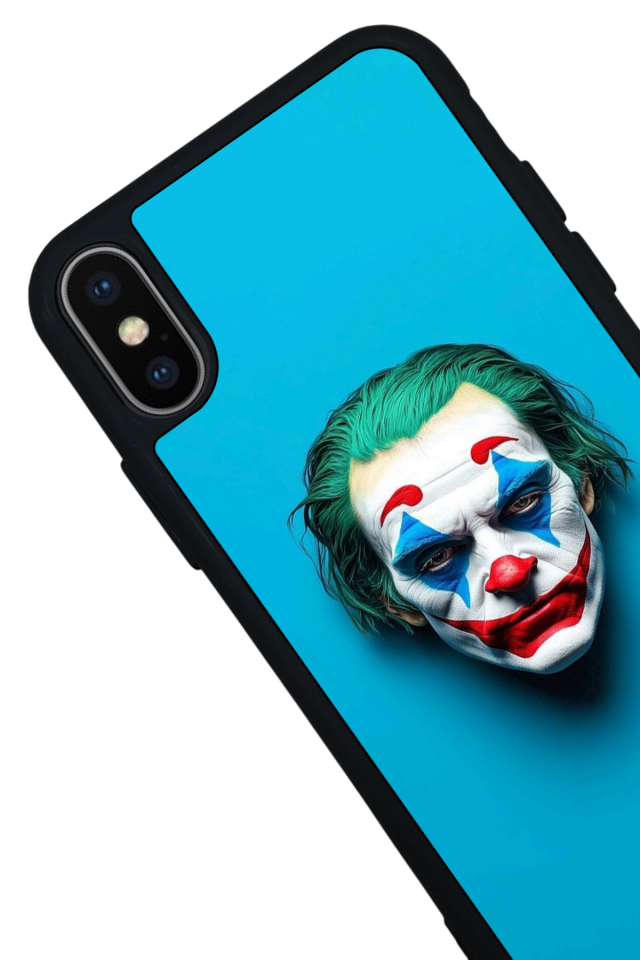 iPhone XS Max Uyumlu Joker Tasarımlı Glossy Premium Kılıf