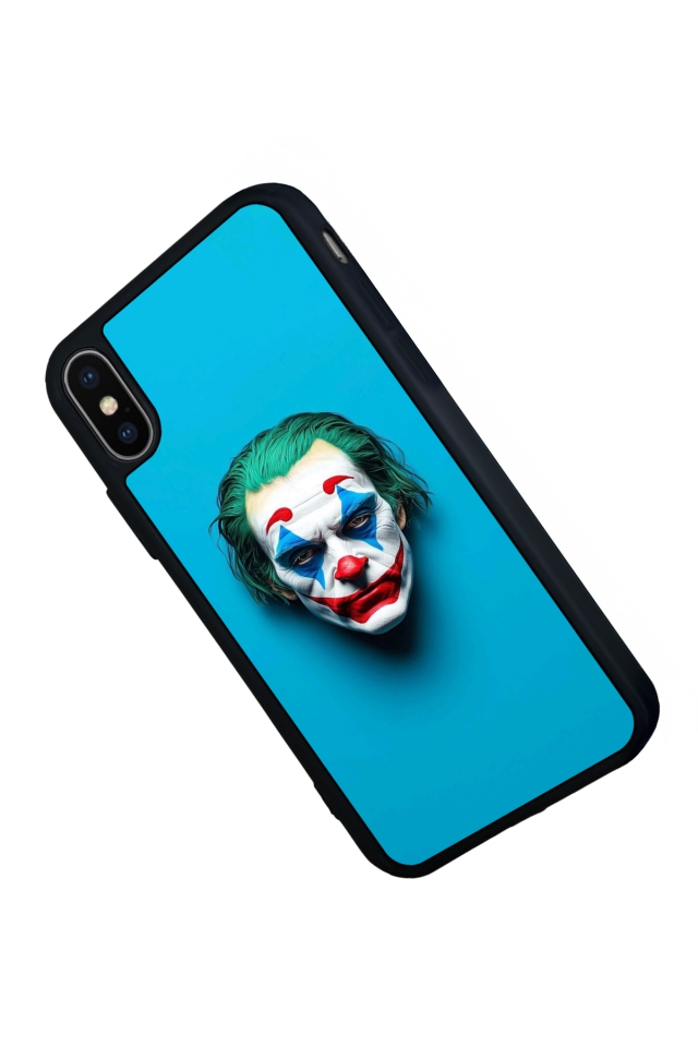 iPhone XS Max Uyumlu Joker Tasarımlı Glossy Premium Kılıf