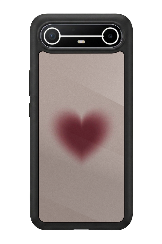 Tecno Spark Slim 5G Uyumlu Kalp Love Tasarımlı Glossy Premium Kılıf