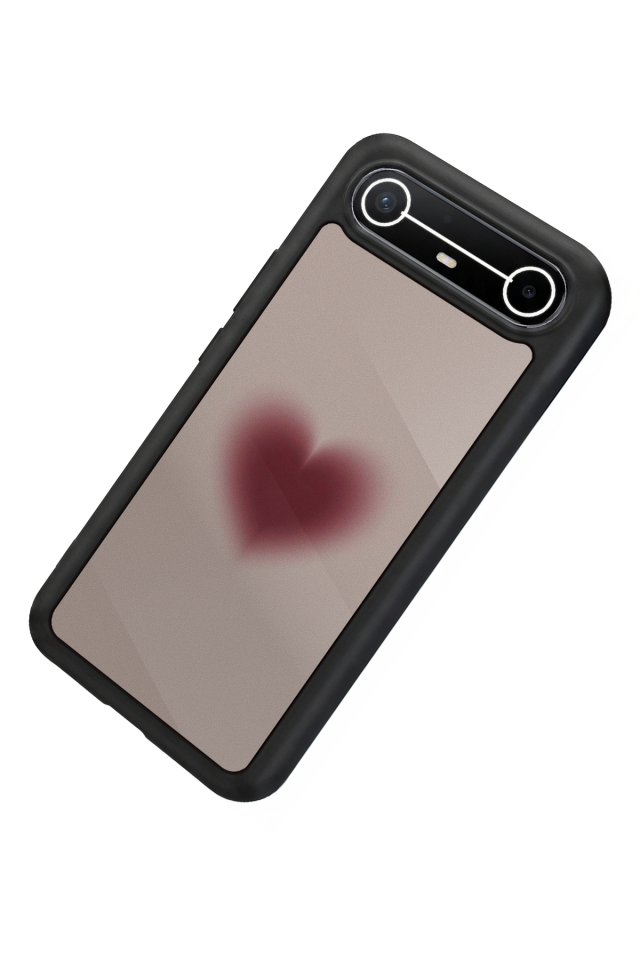 Tecno Spark Slim 5G Uyumlu Kalp Love Tasarımlı Glossy Premium Kılıf