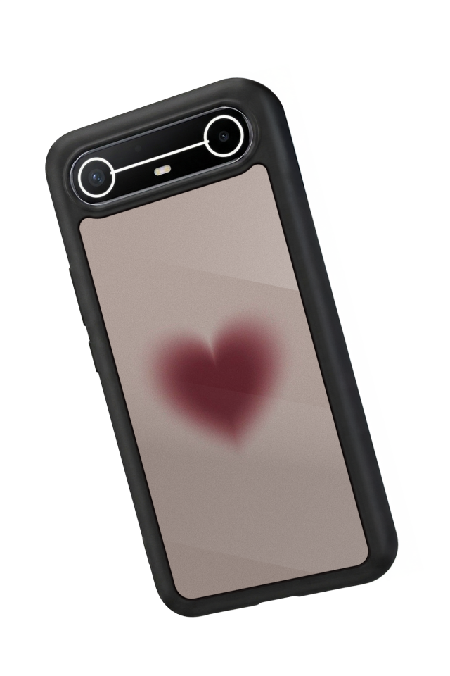 Tecno Spark Slim 5G Uyumlu Kalp Love Tasarımlı Glossy Premium Kılıf