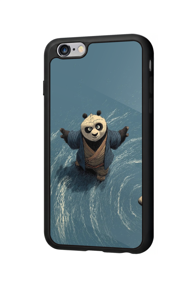 iPhone 6s Plus Uyumlu Kung Fu Panda Tasarımlı Glossy Premium Kılıf