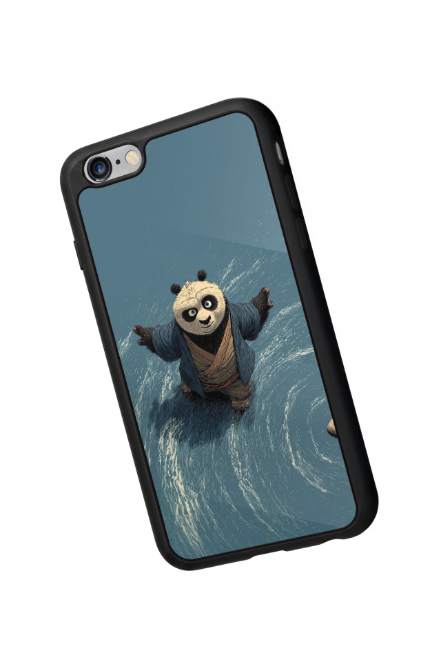 iPhone 6s Plus Uyumlu Kung Fu Panda Tasarımlı Glossy Premium Kılıf