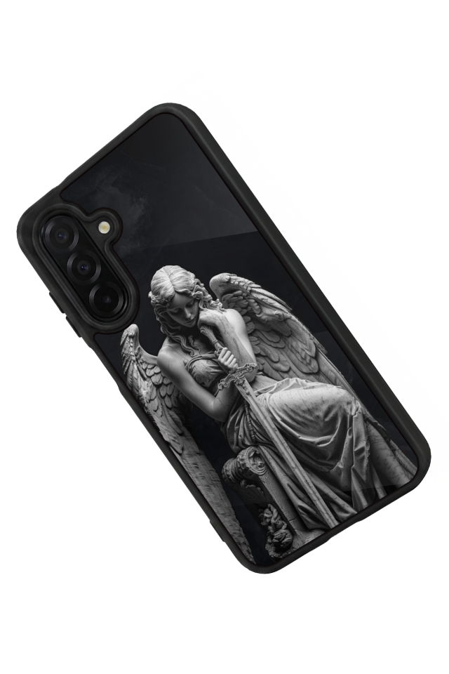 Samsung Galaxy A26 Uyumlu Melek Tasarımlı Glossy Premium Kılıf