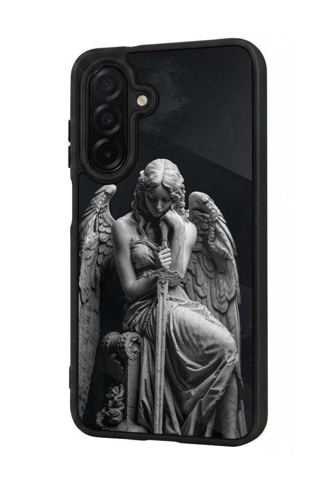 Samsung Galaxy A26 Uyumlu Melek Tasarımlı Glossy Premium Kılıf