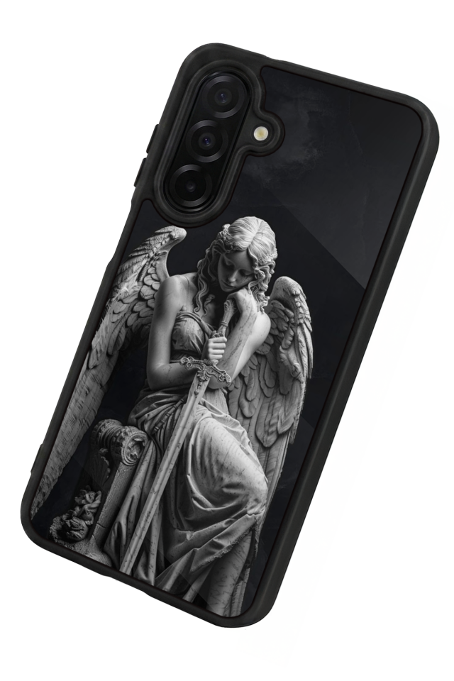 Samsung Galaxy A26 Uyumlu Melek Tasarımlı Glossy Premium Kılıf