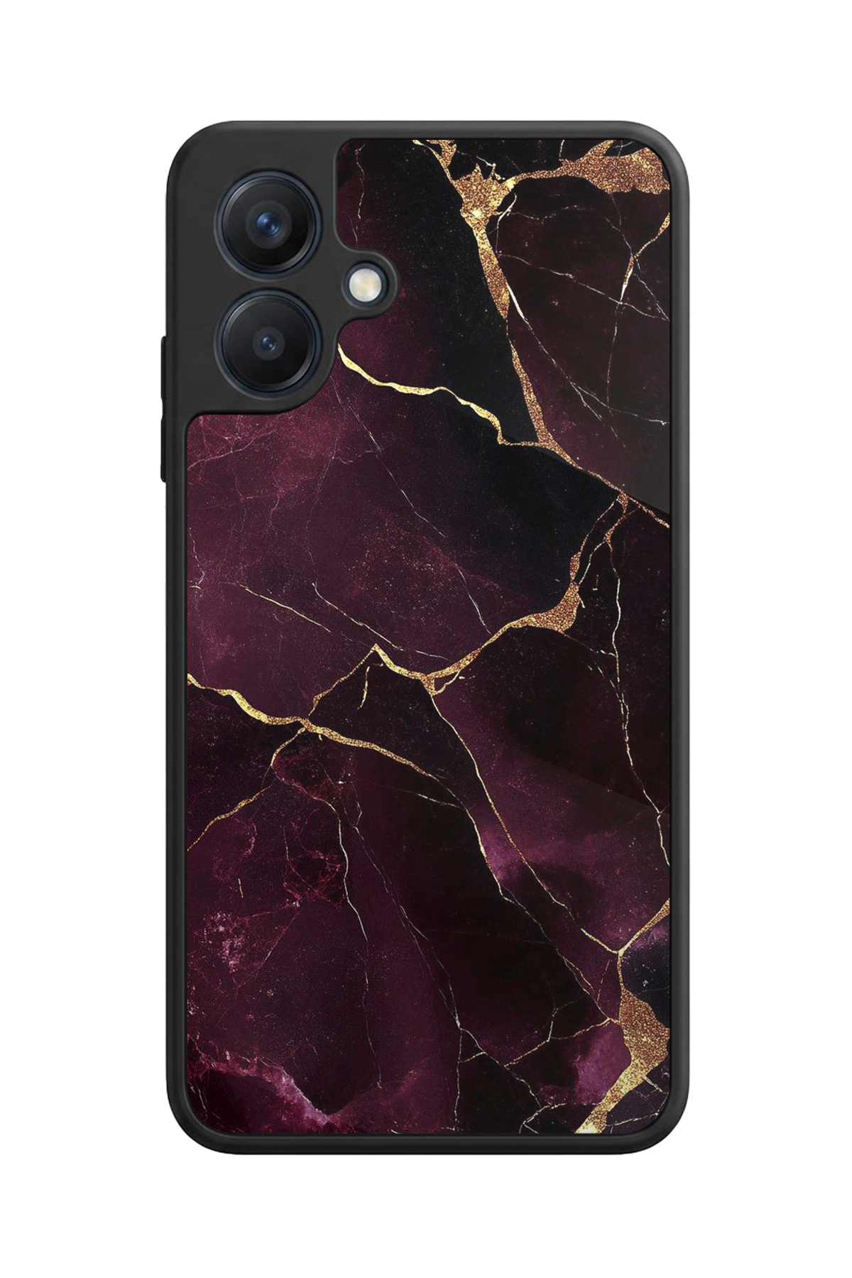 Samsung Galaxy A07 Uyumlu Mermer Marble Tasarımlı Glossy Premium Kılıf