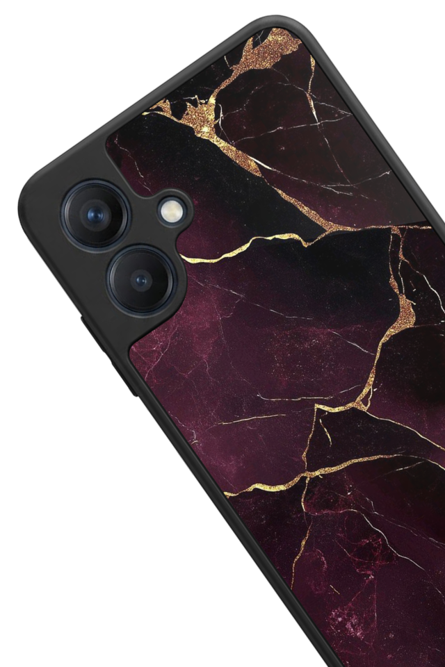 Samsung Galaxy A07 Uyumlu Mermer Marble Tasarımlı Glossy Premium Kılıf