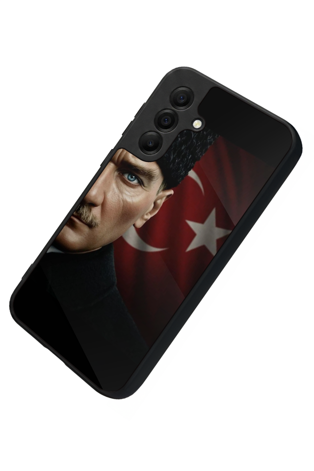 Samsung Galaxy A17 Uyumlu Mustafa Kemal Ataturk Tasarımlı Glossy Premium Kılıf