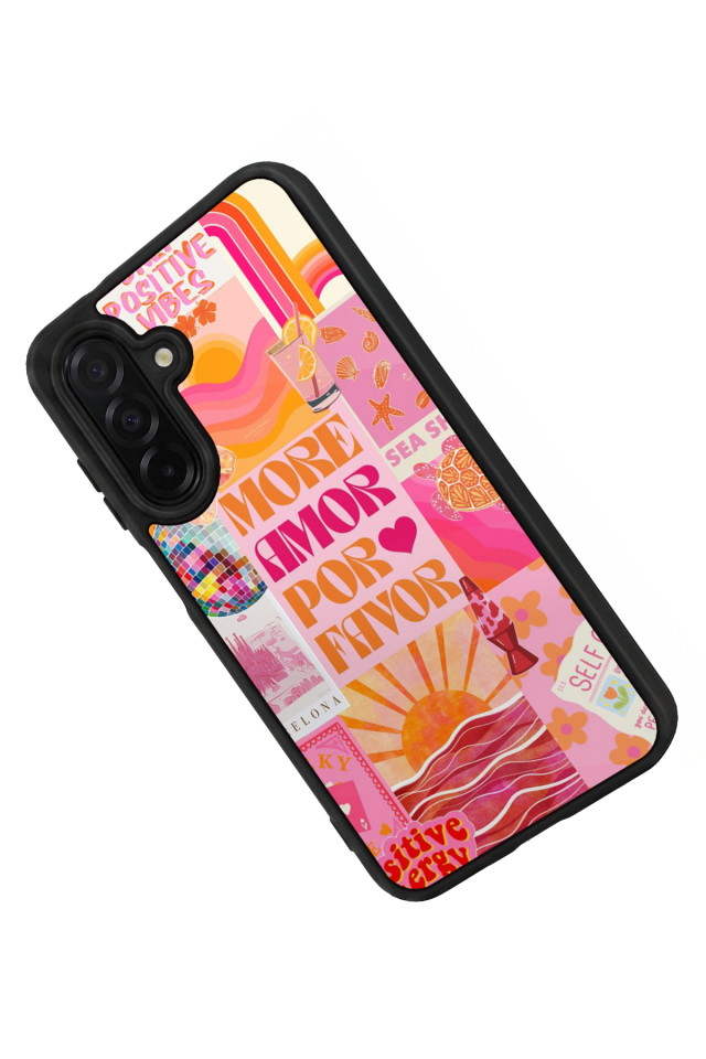 Samsung Galaxy A56 Uyumlu Poster Tasarımlı Glossy Premium Kılıf
