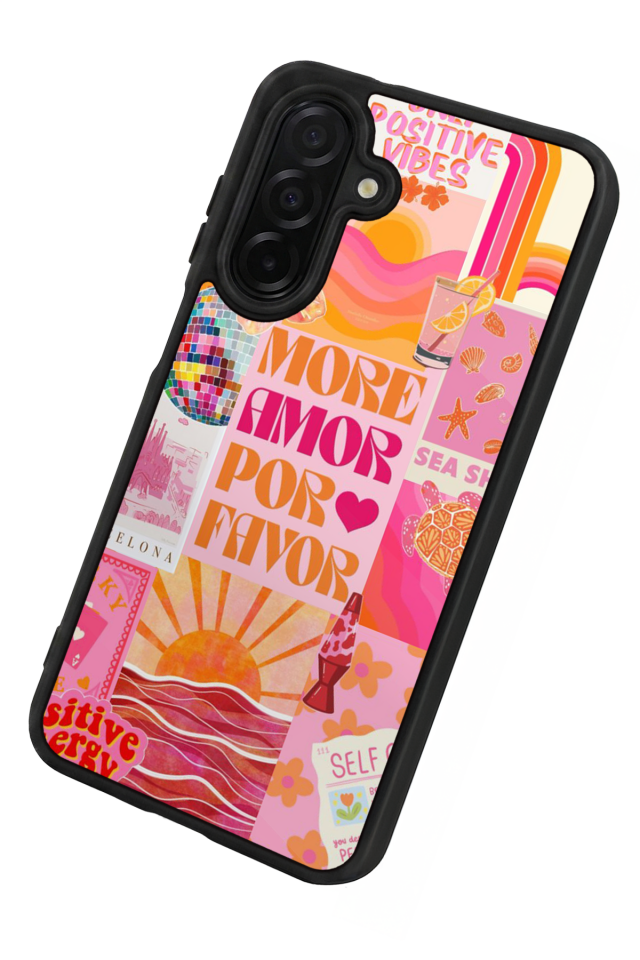 Samsung Galaxy A56 Uyumlu Poster Tasarımlı Glossy Premium Kılıf