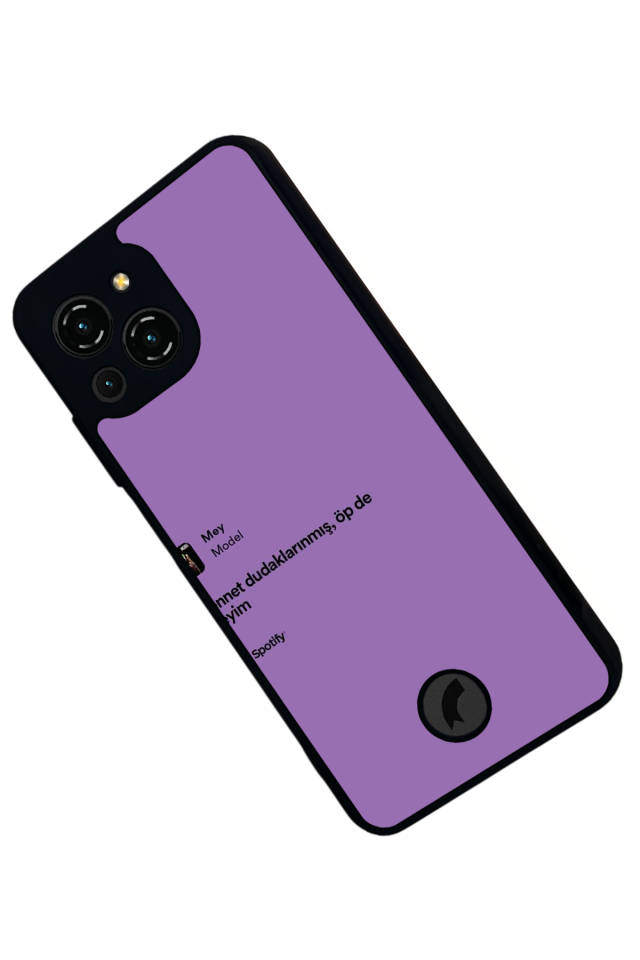 Reeder S23 Pro Max Uyumlu Sarki Sozleri Tasarımlı Glossy Premium Kılıf