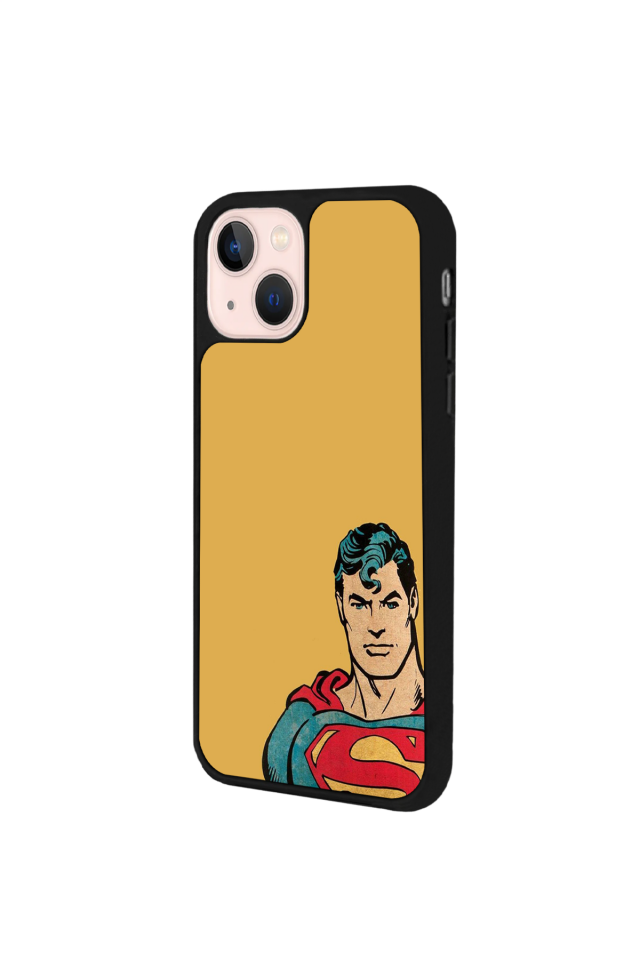 iPhone 14 Plus Uyumlu Superman Tasarımlı Glossy Premium Kılıf
