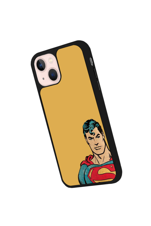 iPhone 14 Plus Uyumlu Superman Tasarımlı Glossy Premium Kılıf