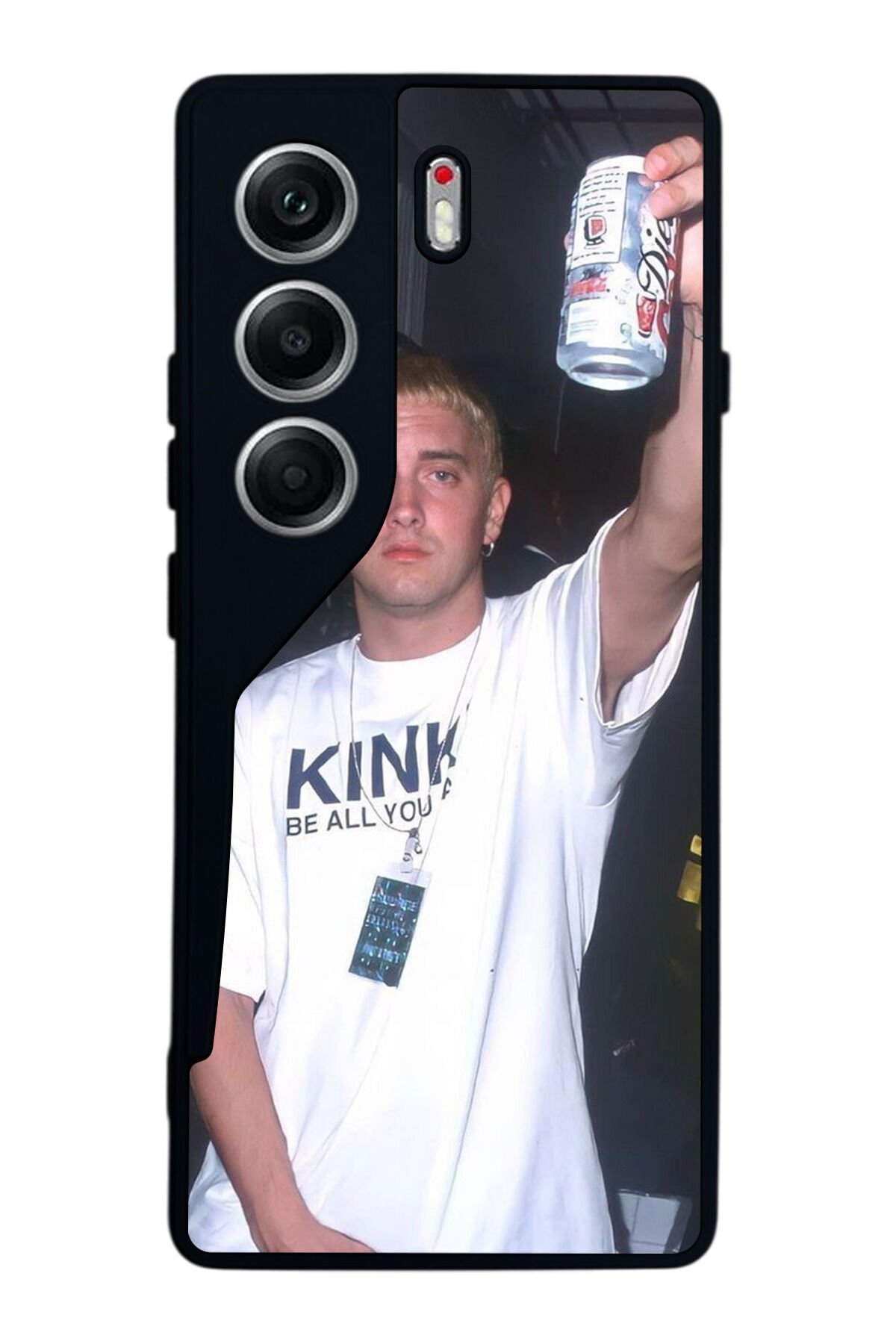 Tecno Camon 40 Uyumlu Eminem Tasarımlı Glossy Premium Kılıf