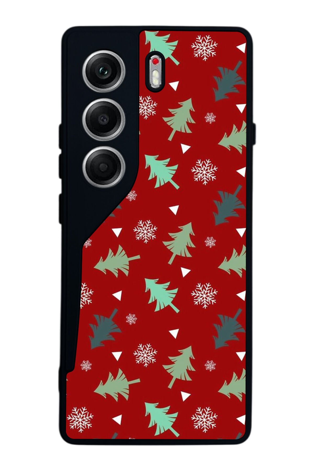 Tecno Camon 40 Uyumlu Yilbasi Christmas Tasarımlı Glossy Premium Kılıf