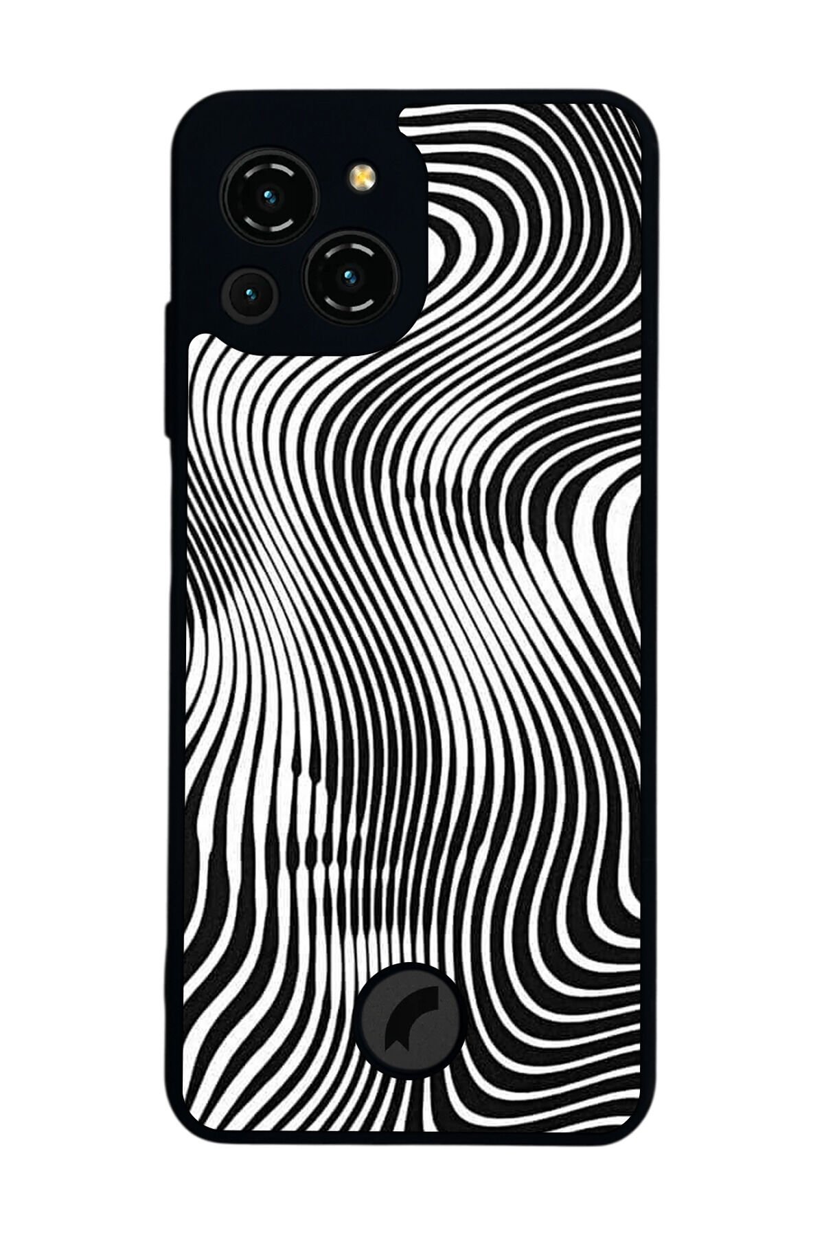 Reeder S23 Pro Max Uyumlu Çizgi Sanatı Tasarımlı Glossy Premium Kılıf