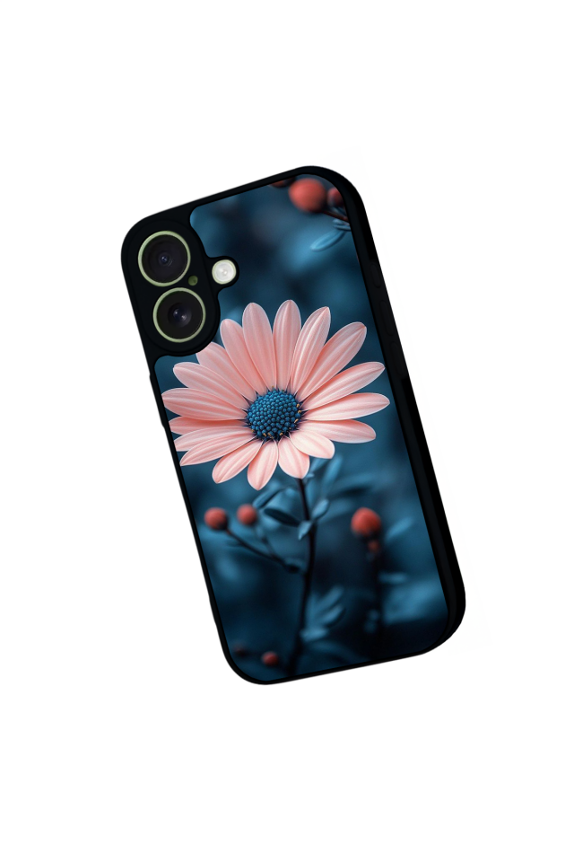 iPhone 17 Uyumlu Cicek Tasarımlı Glossy Premium Kılıf