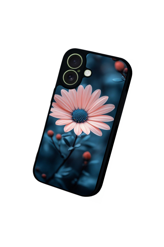 iPhone 17 Uyumlu Cicek Tasarımlı Glossy Premium Kılıf