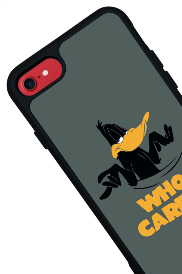 iPhone SE Uyumlu Daffy duck Tasarımlı Glossy Premium Kılıf