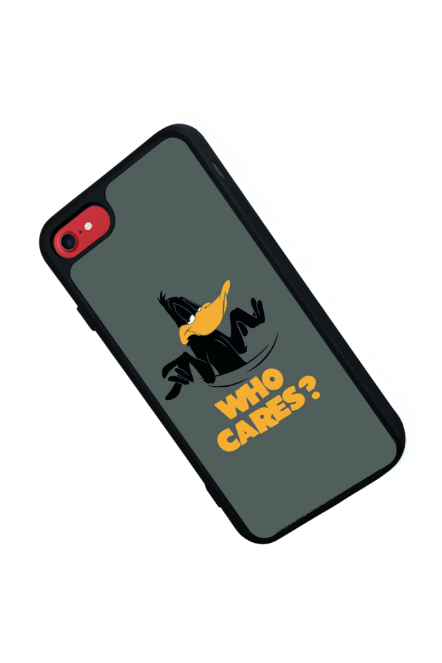 iPhone SE Uyumlu Daffy duck Tasarımlı Glossy Premium Kılıf