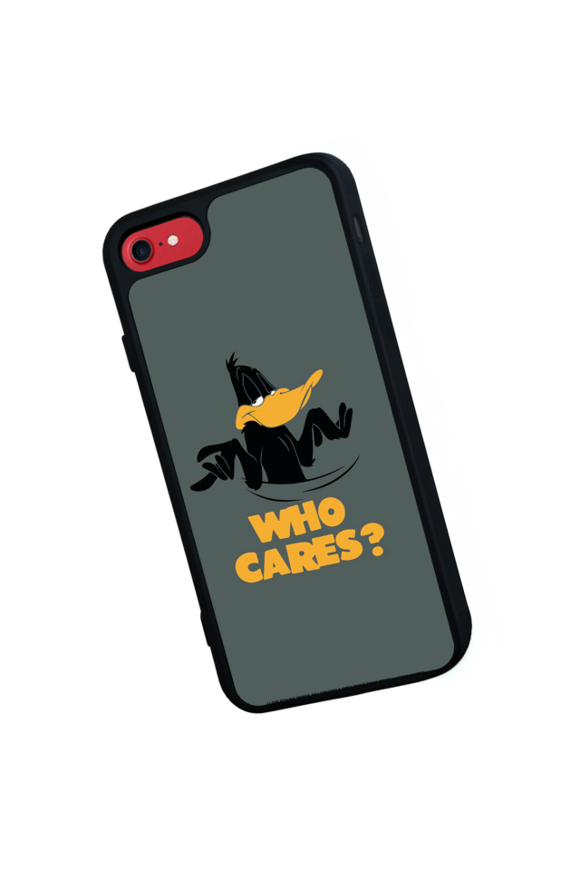 iPhone SE Uyumlu Daffy duck Tasarımlı Glossy Premium Kılıf