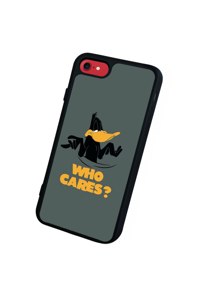 iPhone SE Uyumlu Daffy duck Tasarımlı Glossy Premium Kılıf