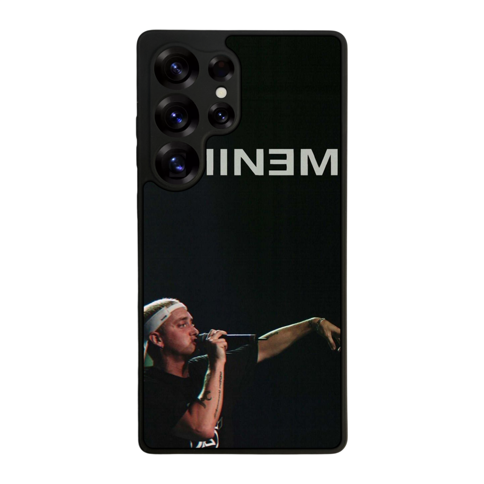 Samsung Galaxy S25 Ultra Uyumlu Eminem Tasarımlı Glossy Premium Kılıf