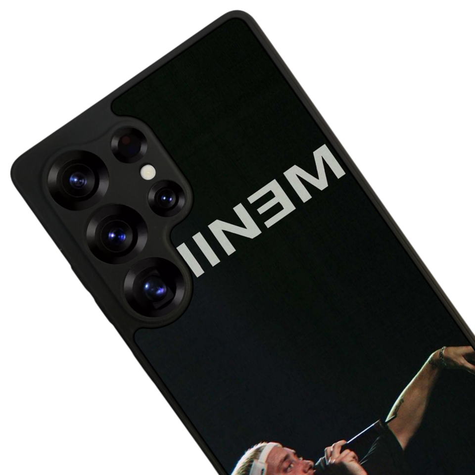Samsung Galaxy S25 Ultra Uyumlu Eminem Tasarımlı Glossy Premium Kılıf