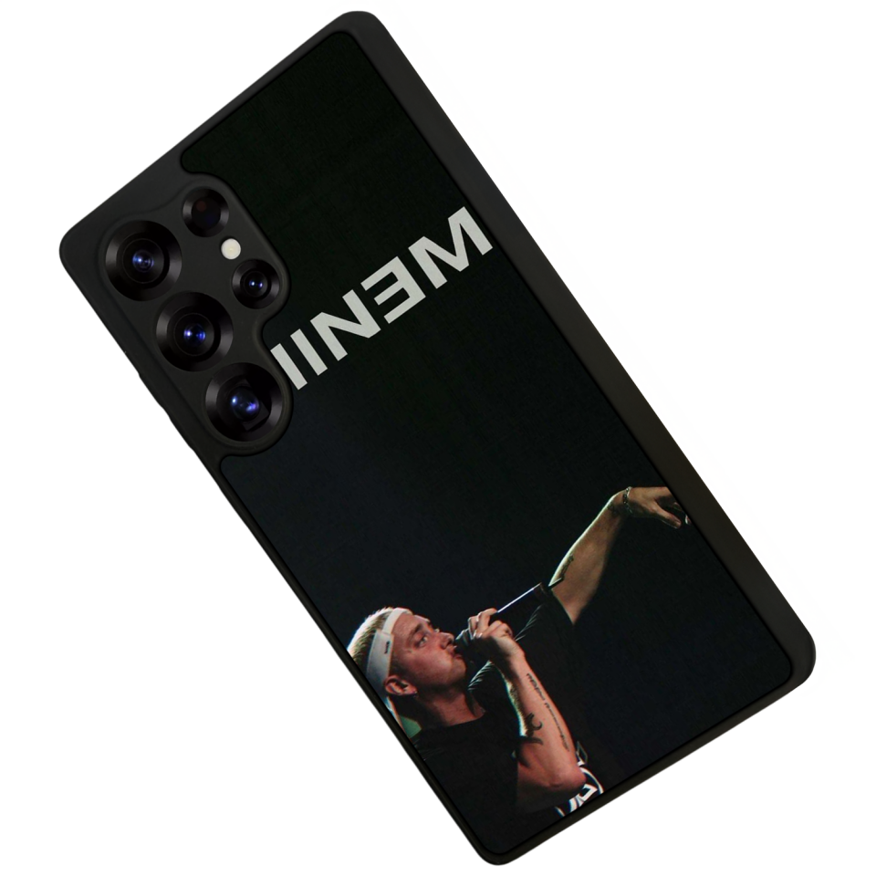 Samsung Galaxy S25 Ultra Uyumlu Eminem Tasarımlı Glossy Premium Kılıf