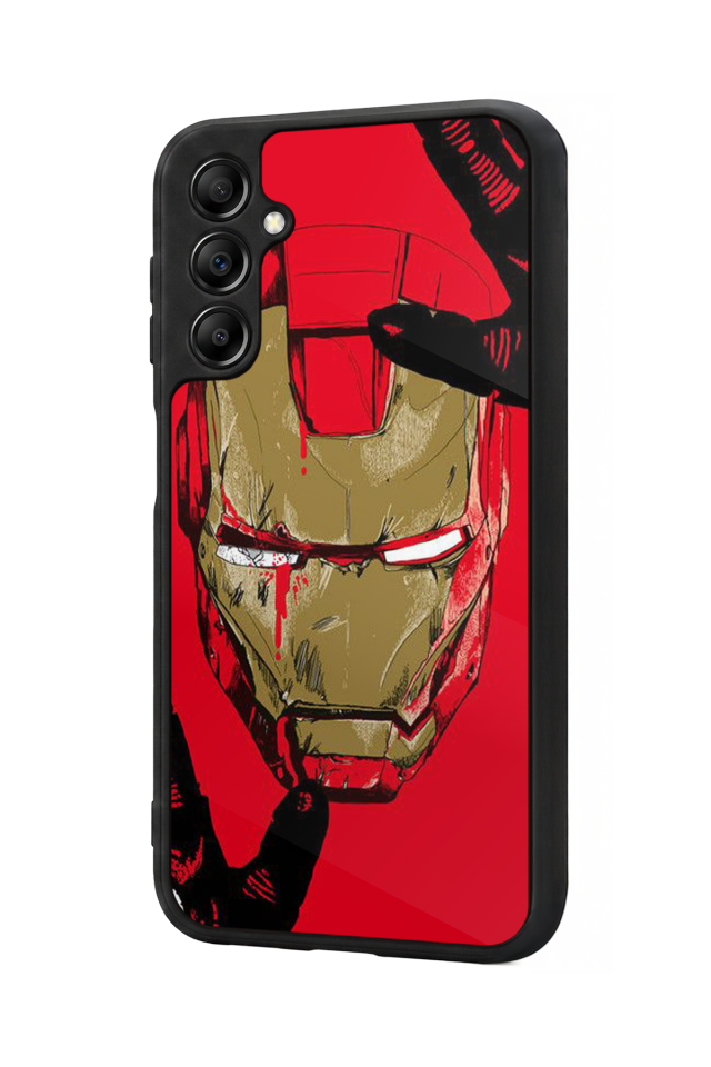Samsung Galaxy A14 Uyumlu  Iron Man ( Demir Adam ) Tasarımlı Glossy Premium Kılıf