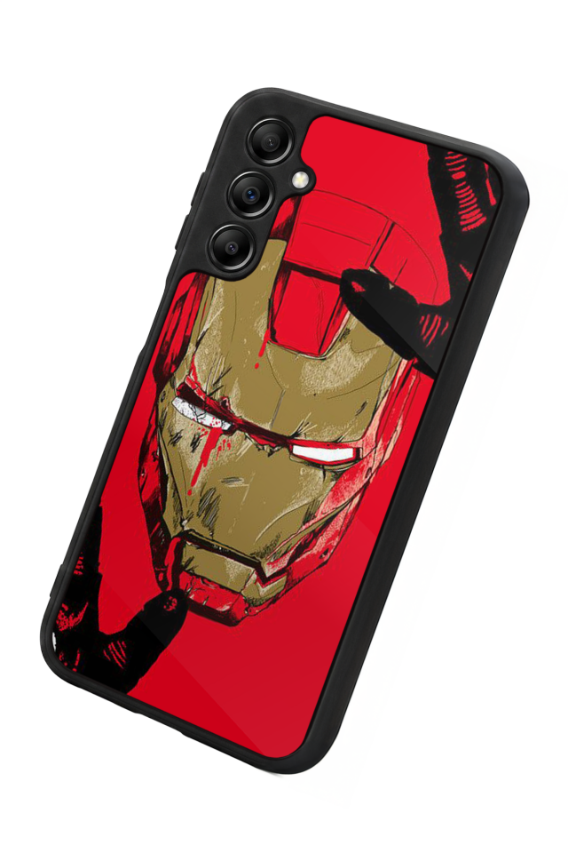 Samsung Galaxy A14 Uyumlu  Iron Man ( Demir Adam ) Tasarımlı Glossy Premium Kılıf
