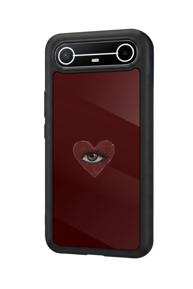 Tecno Spark Slim 5G Uyumlu Kalp Love Tasarımlı Glossy Premium Kılıf