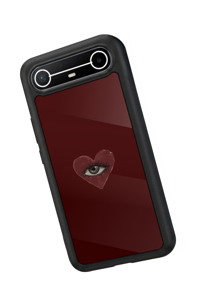 Tecno Spark Slim 5G Uyumlu Kalp Love Tasarımlı Glossy Premium Kılıf