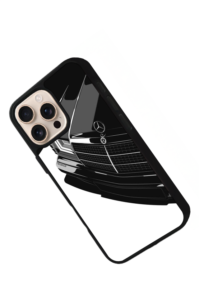 iPhone 16 Pro Max Uyumlu Mercedes Tasarımlı Glossy Premium Kılıf
