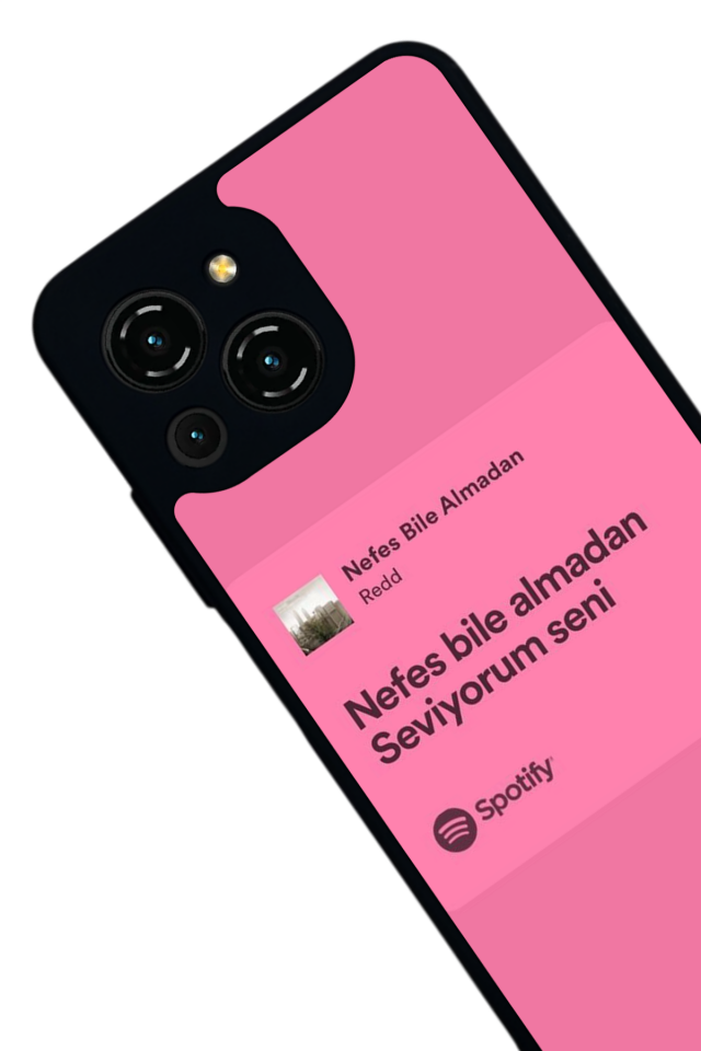 Reeder S23 Pro Max Uyumlu Sarki Sozleri Tasarımlı Glossy Premium Kılıf