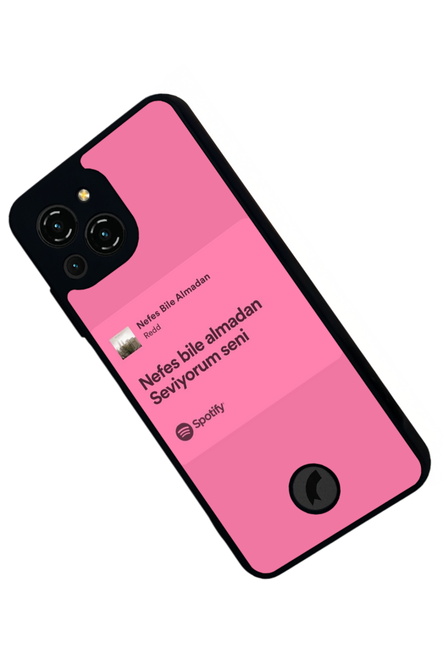 Reeder S23 Pro Max Uyumlu Sarki Sozleri Tasarımlı Glossy Premium Kılıf