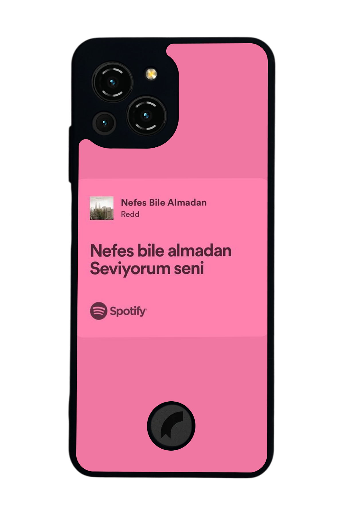 Reeder S23 Pro Max Uyumlu Sarki Sozleri Tasarımlı Glossy Premium Kılıf