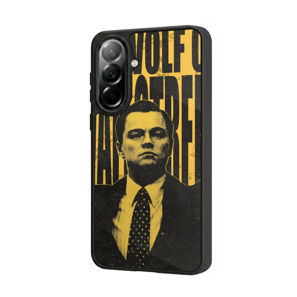 Samsung Galaxy A37 Uyumlu TheWolf Tasarımlı Glossy Premium Kılıf