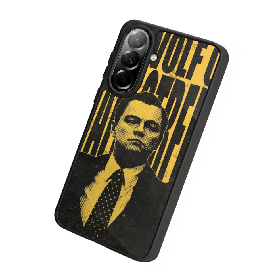 Samsung Galaxy A37 Uyumlu TheWolf Tasarımlı Glossy Premium Kılıf