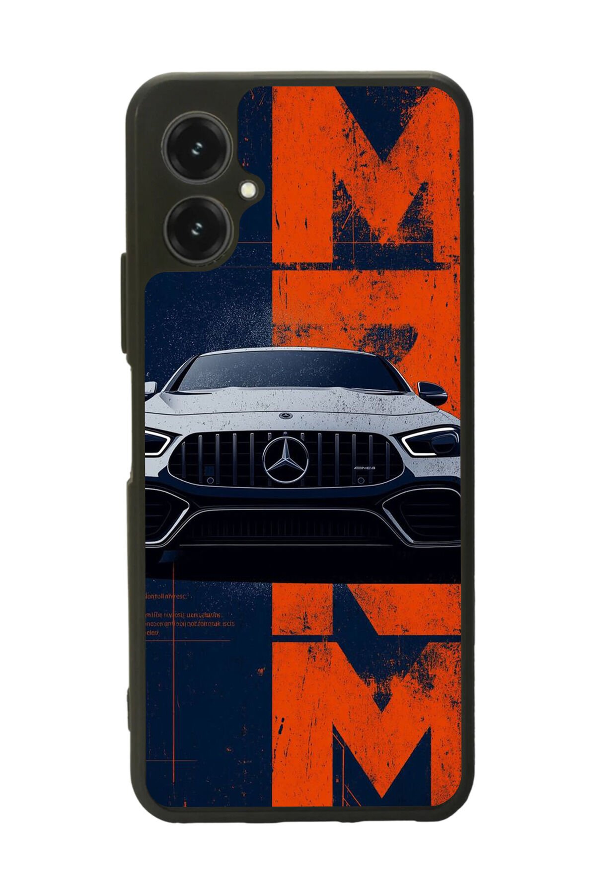 Omix X5 Uyumlu Mercedes Tasarımlı Glossy Premium Kılıf