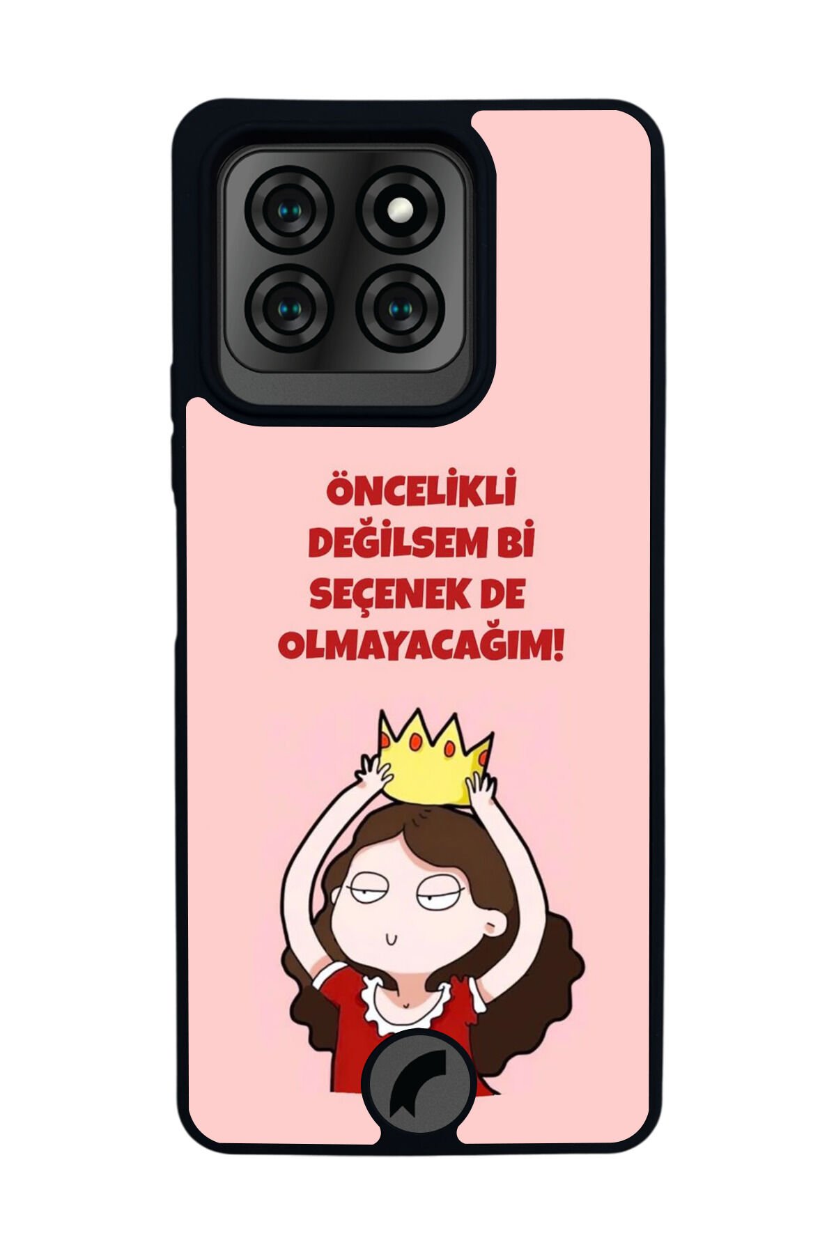 Reeder S71 Uyumlu Mat Siyah Kılıf – Yumuşak Silikon, Koruyucu, Şok Emici Kapak