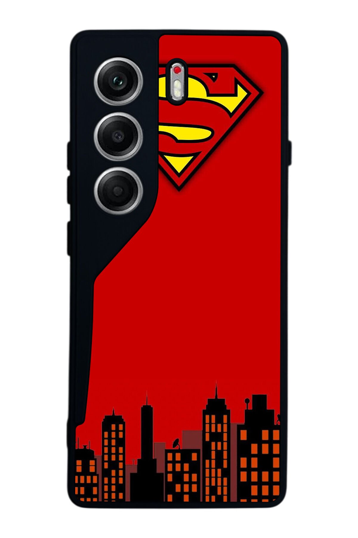 Tecno Camon 40 Uyumlu Superman Tasarımlı Glossy Premium Kılıf