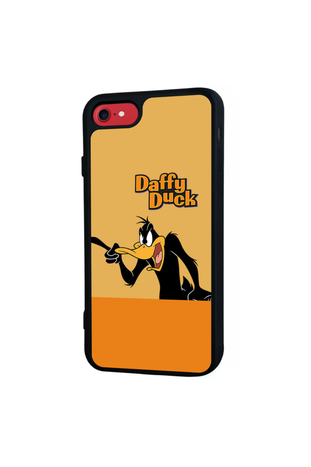iPhone SE Uyumlu Daffy duck Tasarımlı Glossy Premium Kılıf