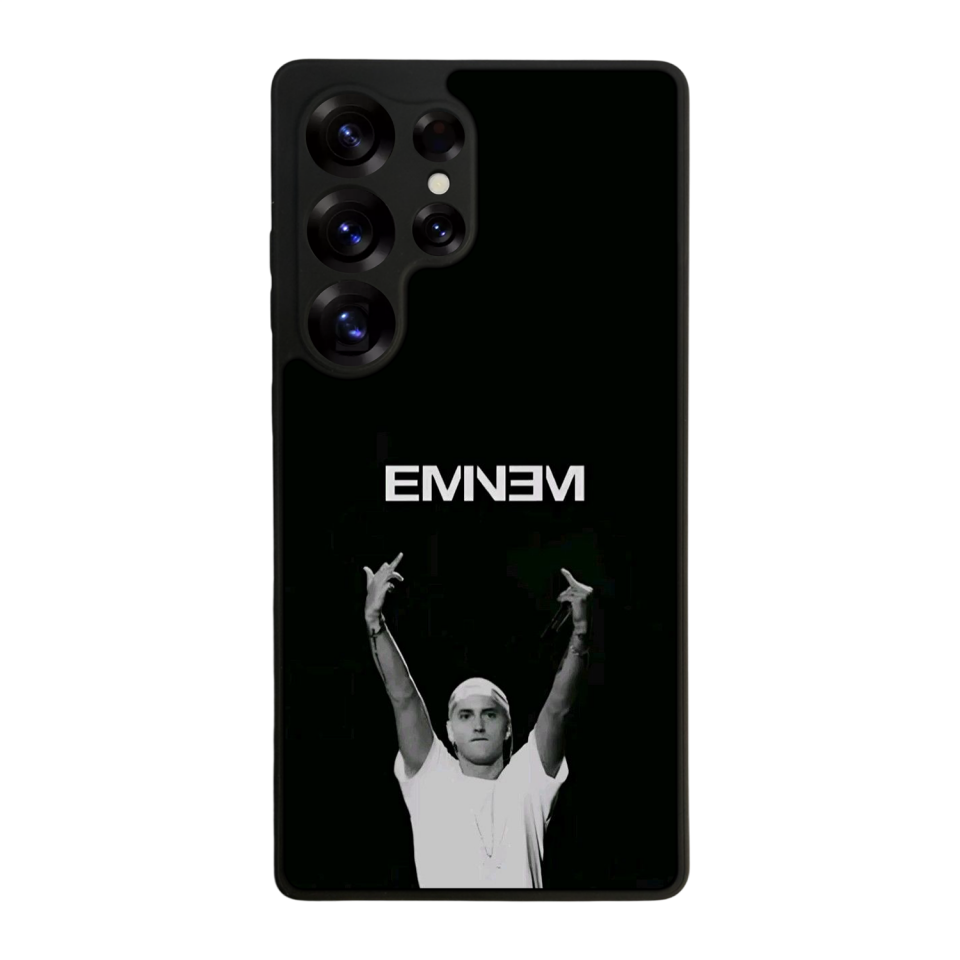 Samsung Galaxy S25 Ultra Uyumlu Eminem Tasarımlı Glossy Premium Kılıf