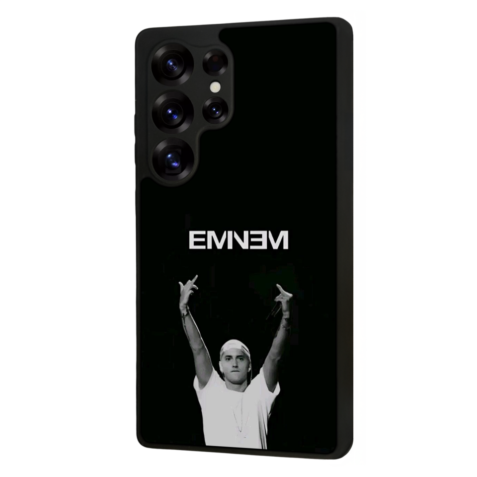 Samsung Galaxy S25 Ultra Uyumlu Eminem Tasarımlı Glossy Premium Kılıf