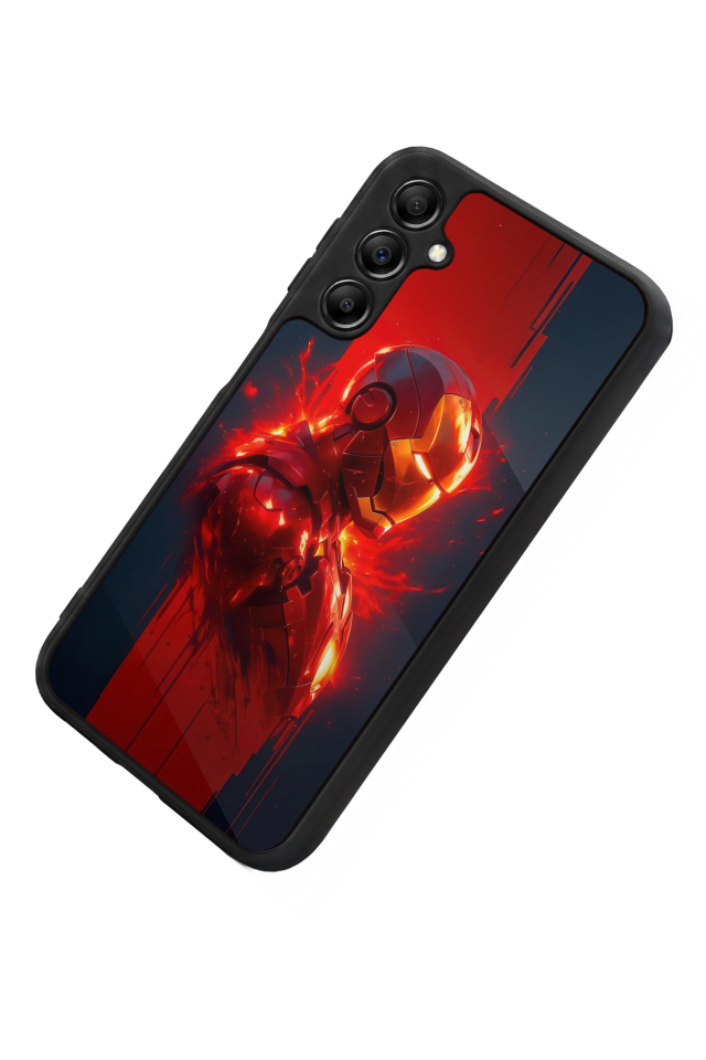 Samsung Galaxy A14 Uyumlu  Iron Man ( Demir Adam ) Tasarımlı Glossy Premium Kılıf