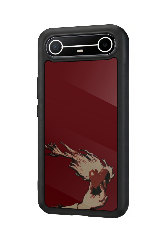 Tecno Spark Slim 5G Uyumlu Kalp Love Tasarımlı Glossy Premium Kılıf