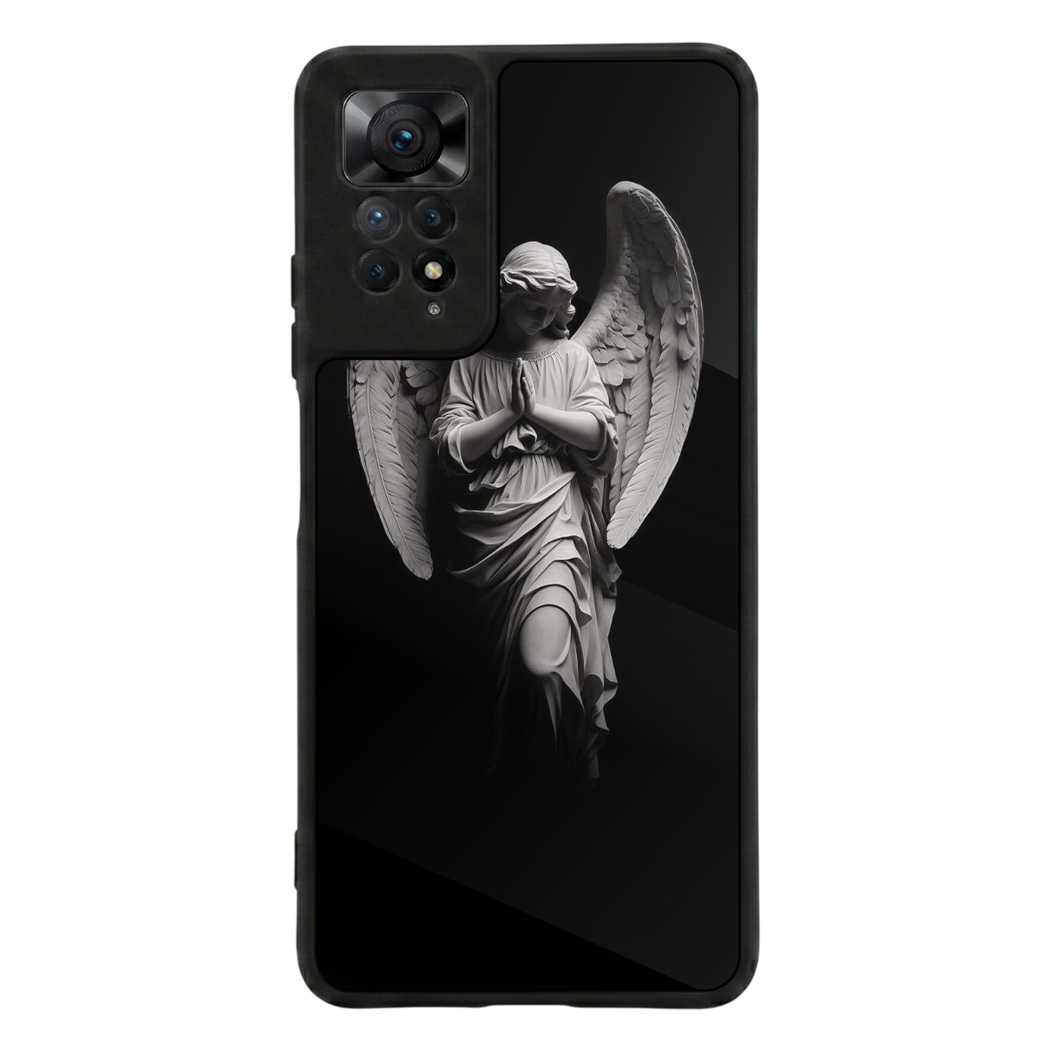 Xiaomi Redmi Note 12 Pro Uyumlu Melek Tasarımlı Glossy Premium Kılıf