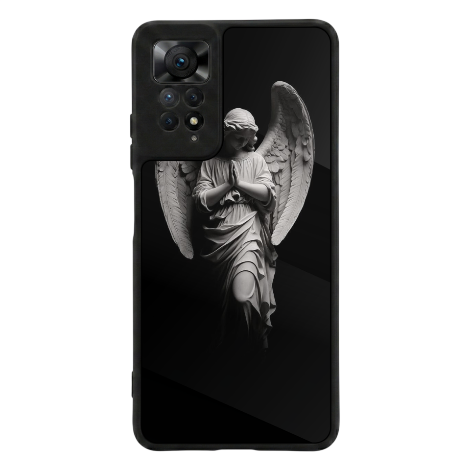 Xiaomi Redmi Note 12 Pro Uyumlu Melek Tasarımlı Glossy Premium Kılıf